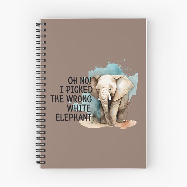 Item preview, oh no i picked the wrong white elephant Premium  designed and sold by ErricTshits.