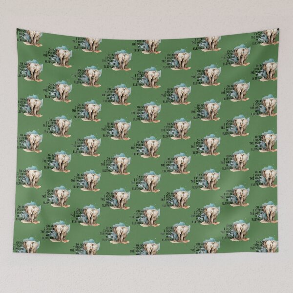Item preview, oh no i picked the wrong white elephant Premium  designed and sold by ErricTshits.
