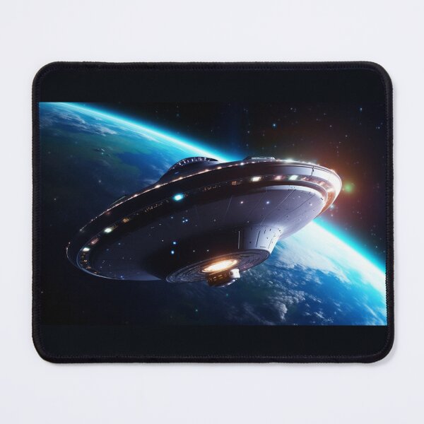Artikelvorschau, UFO surveying a planet entworfen und verkauft von PTiger.