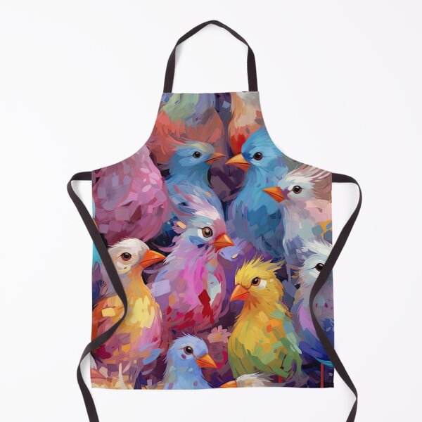 Item preview, Everybirdy Colorful Birds Pattern designed and sold by Pixel  Playground.
