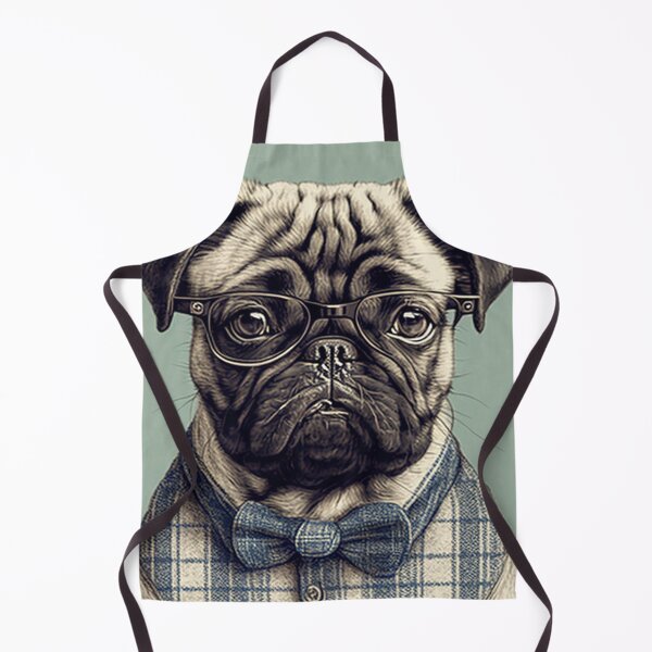 Item preview, Gentleman pug dog - dog lover designed and sold by SameeraDammeyer.