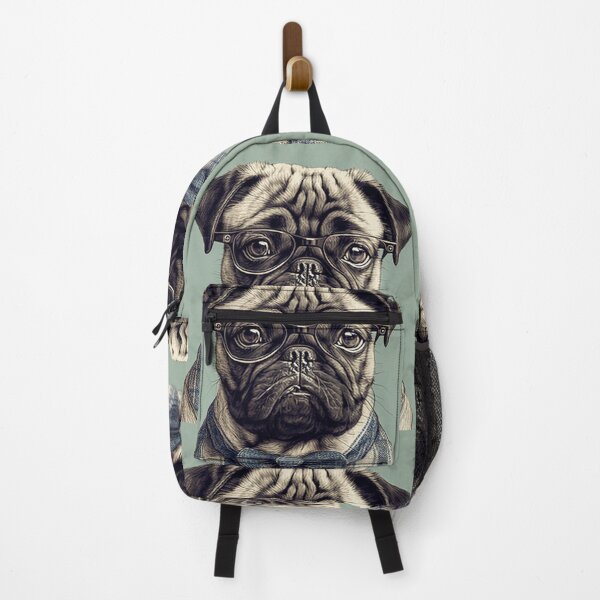 Item preview, Gentleman pug dog - dog lover designed and sold by SameeraDammeyer.