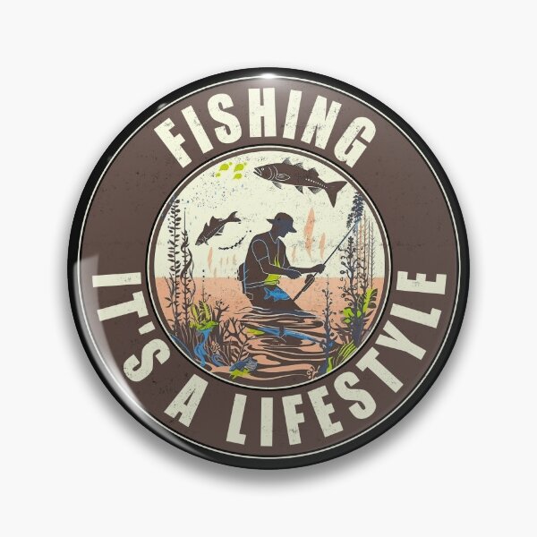 Item preview, Fishing - It's A Lifestyle - A Bass Fishing Design designed and sold by Mindful-Designs.