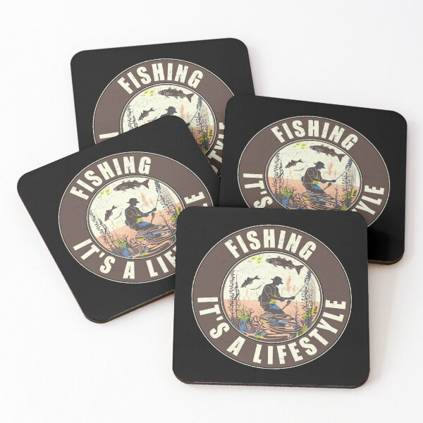 Item preview, Fishing - It's A Lifestyle - A Bass Fishing Design designed and sold by Mindful-Designs.