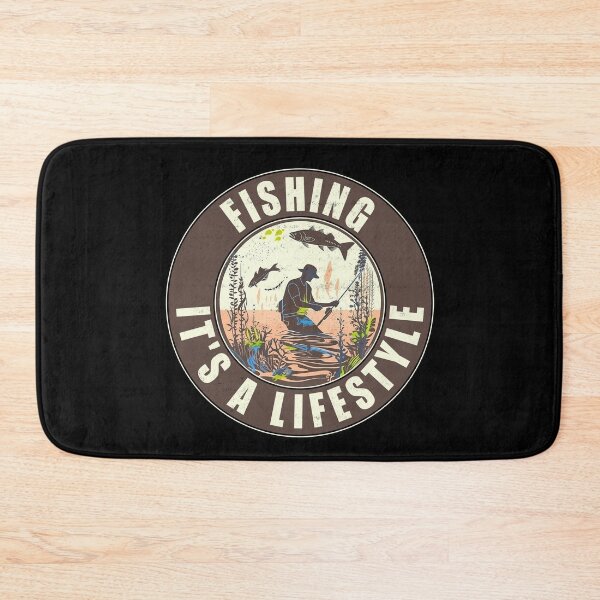 Item preview, Fishing - It's A Lifestyle - A Bass Fishing Design designed and sold by Mindful-Designs.