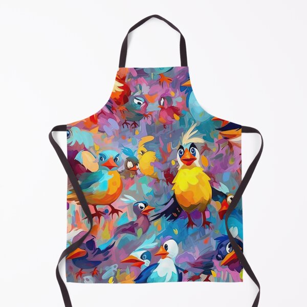 Item preview, Everybirdy Colorful Birds Pattern designed and sold by Pixel  Playground.