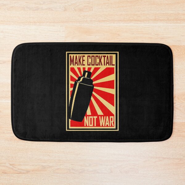 Item preview, Make Cocktail Not War Bartender  designed and sold by Delmonico2022.