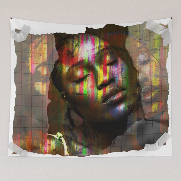 Item preview, A beautiful woman with a painted face designed and sold by ElliOzy.