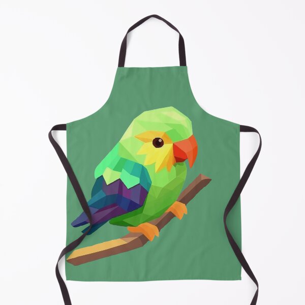 Item preview, Adorable Green Parrot designed and sold by TheLovelyPets.