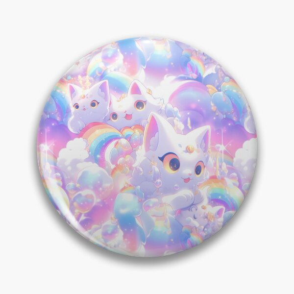 Item preview, Rainbow Cat pattern Candy over 9000 designed and sold by FuschDesigns.