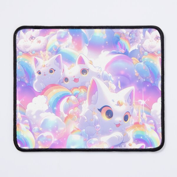 Item preview, Rainbow Cat pattern Candy over 9000 designed and sold by FuschDesigns.
