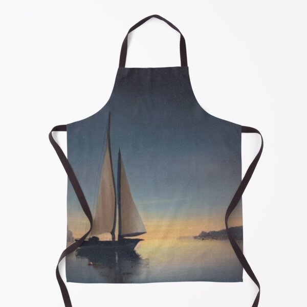 Item preview, sailboat under the moonlight designed and sold by Mrcjs.