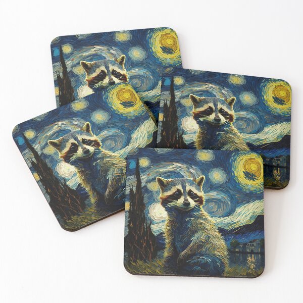 Item preview, Vincent Van Gogh's Racoon designed and sold by McWalnut.