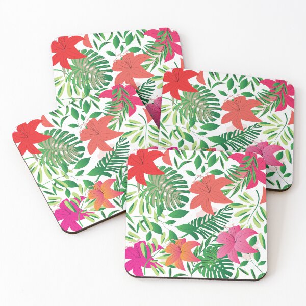 Item preview, Bright Tropical Leaf Prints designed and sold by Yves Artico.
