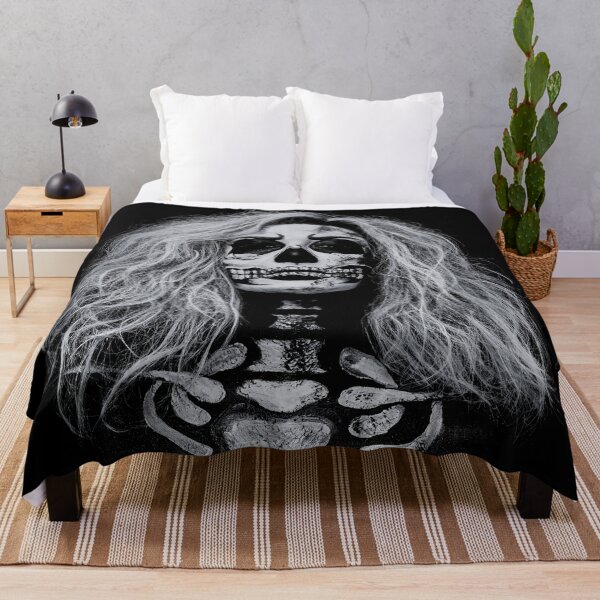 Item preview, skull makeup designed and sold by RESISTORART.