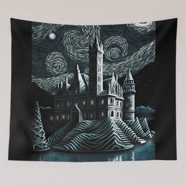 Item preview, Cantr'r Gwaelod Castle designed and sold by OccultDreams.