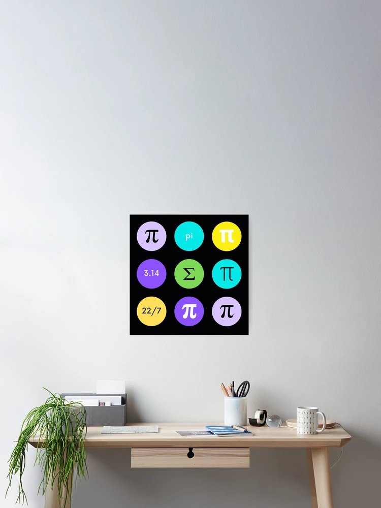 Thumbnail 2 of 3, Poster, Cool Math Symbols designed and sold by MathVerge.