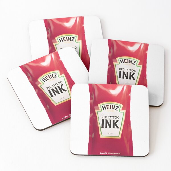 Item preview, HEINZ SAUCE RED TATTOO INK designed and sold by EASY Aadia.