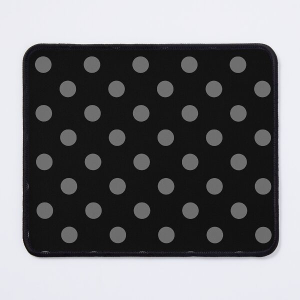 Item preview, Grey Polka Dots On Black designed and sold by POLKAIWERX.