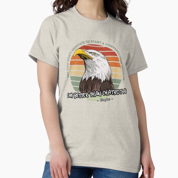 Item preview, better than chatbot AI - eagle designed and sold by PositiveIdeas.
