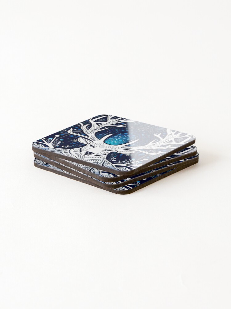 Thumbnail 4 of 5, Coasters (Set of 4), Winter Solstice designed and sold by InStickers.