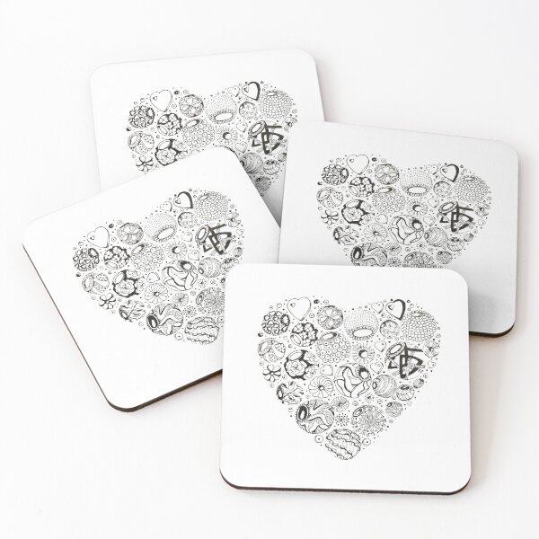 Item preview, pearl heart designed and sold by lelabodecorinne.
