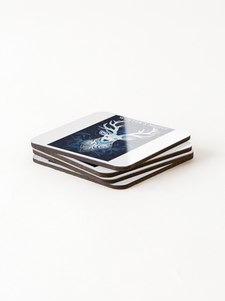 Thumbnail 4 of 5, Coasters (Set of 4),  Winter Solstice designed and sold by InStickers.