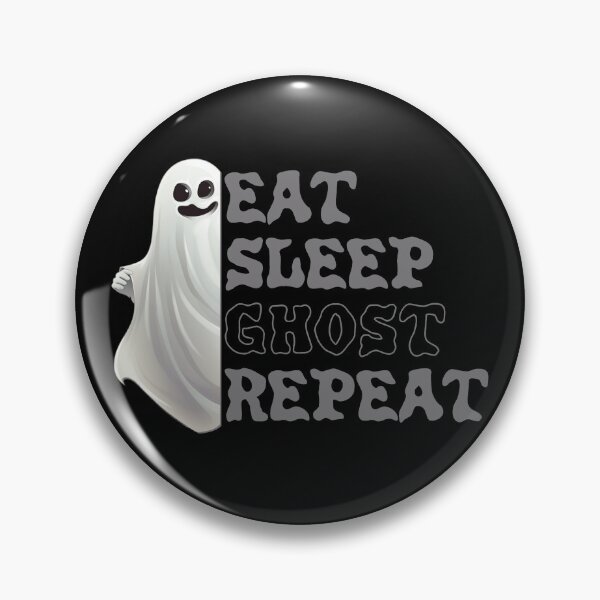 Item preview, Eat Sleep Ghost Repeat designed and sold by DINTE.