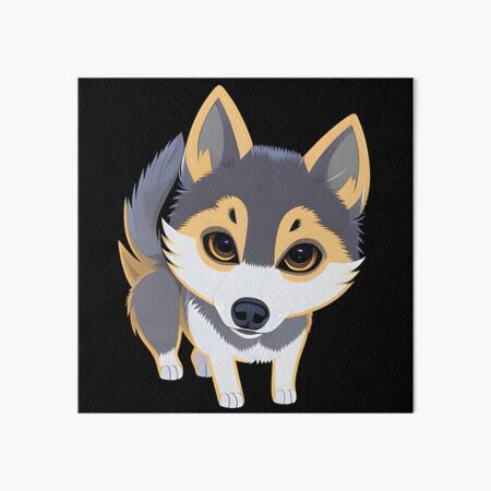 AI generative Alaskan Klee Kai breed dog isolated on a white background  27537240 Stock Photo at Vecteezy