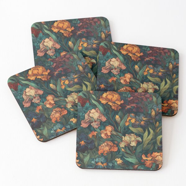 Item preview, Flower pattern van gogh style designed and sold by Pixel  Playground.