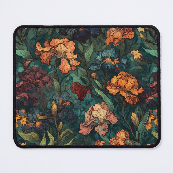 Item preview, Flower pattern van gogh style designed and sold by Pixel  Playground.