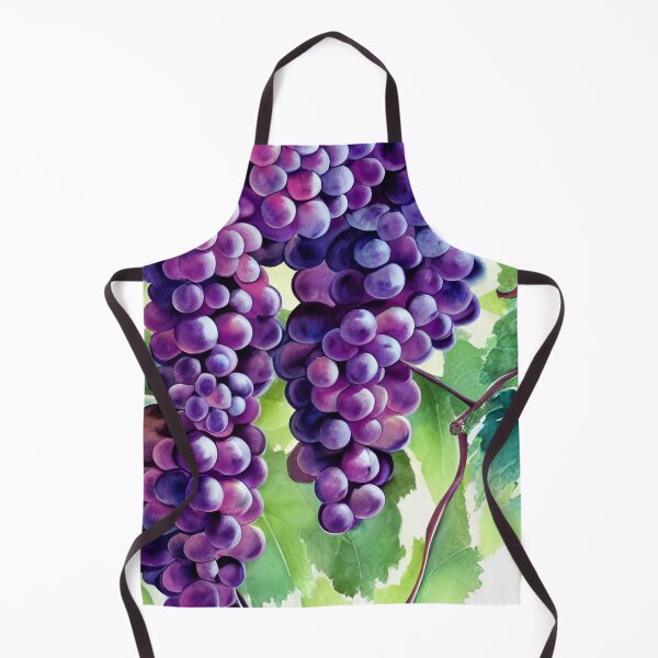 Item preview, Grapes on the Vine in Watercolor designed and sold by ArtistsQuest.