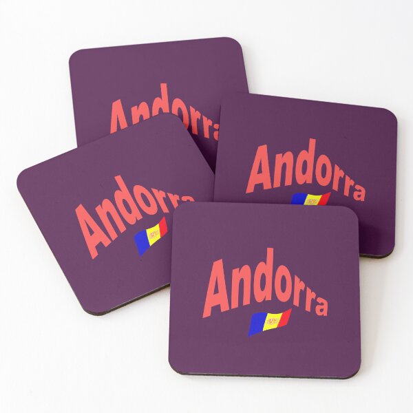 Item preview, Principality of Andorra abstract design designed and sold by lobodelnoir.