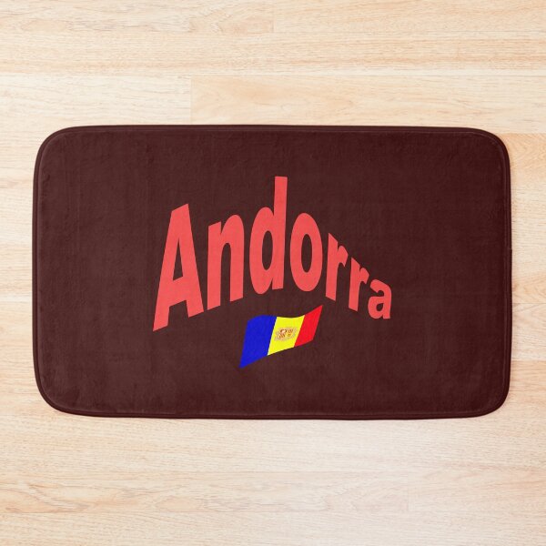 Item preview, Principality of Andorra abstract design designed and sold by lobodelnoir.