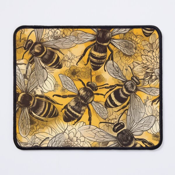 Item preview, Stunning Lot of Honey Bees Pattern designed and sold by PatternBestFan.