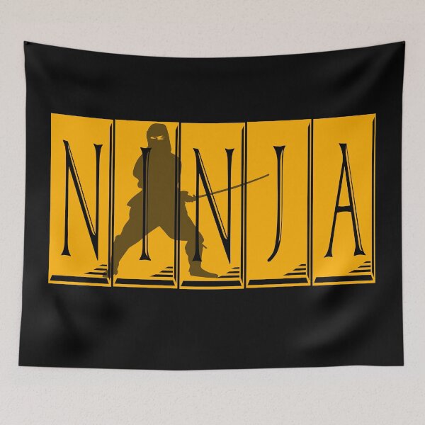 Item preview, Ninja con espada - artes marciales y diseño de luchadores designed and sold by ReneMM.