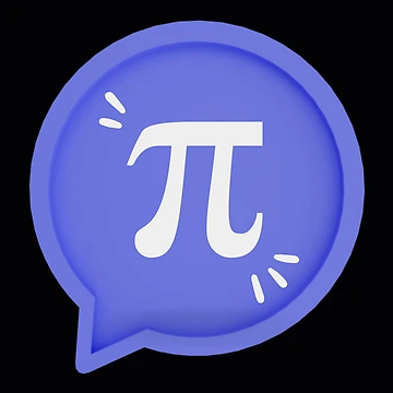 Artwork thumbnail, Fun and Cool Pi - Math Symbol by MathVerge