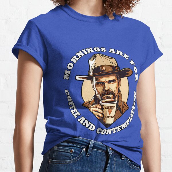 Item preview, "Stranger things" Jim Hopper Quote designed and sold by CasaMozoStudio.