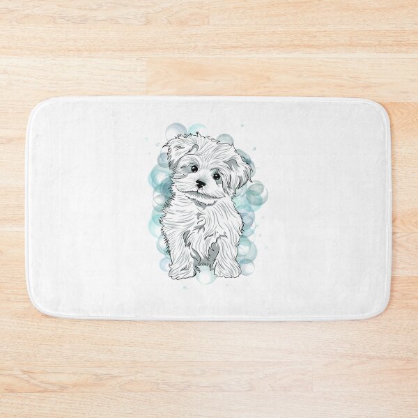 Item preview, Blue Dog with Bubbles designed and sold by Noemi Falcó Ilustraciones.