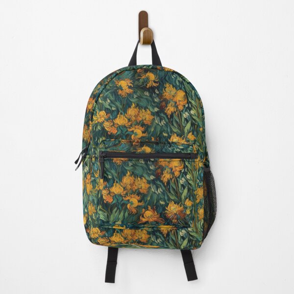 Item preview, Flower pattern van gogh style designed and sold by Pixel Playground.