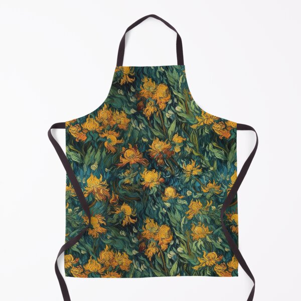 Item preview, Flower pattern van gogh style designed and sold by Pixel  Playground.