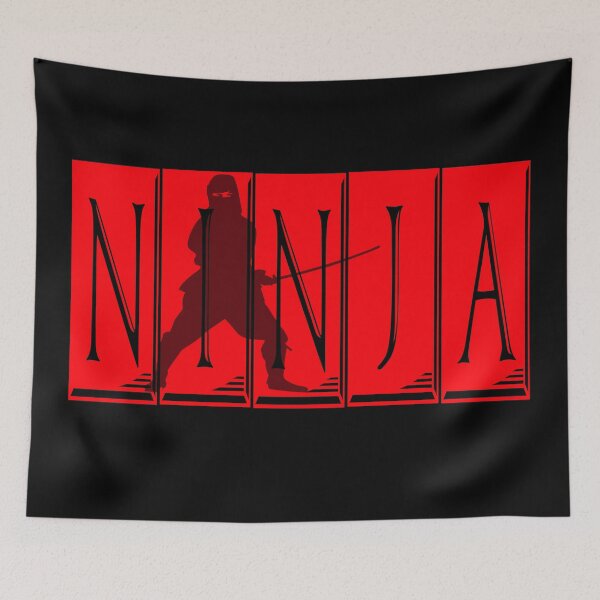 Item preview, Ninja con espada - artes marciales y diseño de luchadores designed and sold by ReneMM.