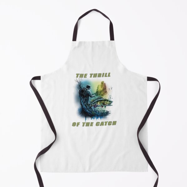 Item preview, The Thrill Of The Catch - A Bass Fishing Design designed and sold by Mindful-Designs.