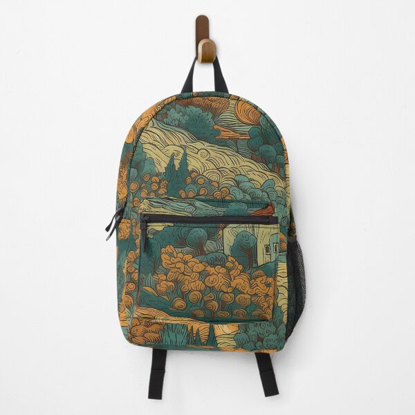 Artikelvorschau, van gogh style artwork in pattern entworfen und verkauft von Pixel Playground.