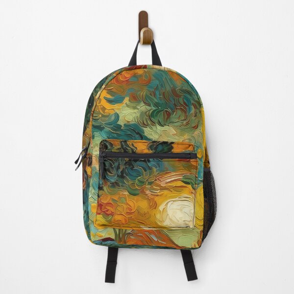 Item preview, van gogh style artwork in pattern designed and sold by Pixel Playground.