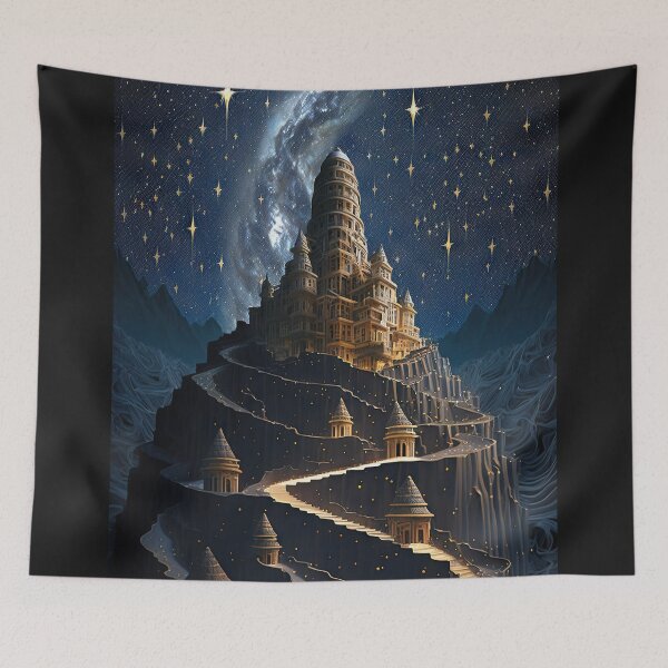 Item preview, Dinas Emrys Castle designed and sold by OccultDreams.