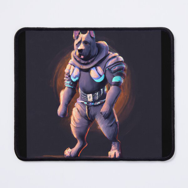 Item preview, General Dog Leads The Army In Cyberpunk Universe designed and sold by KalipsoArt.