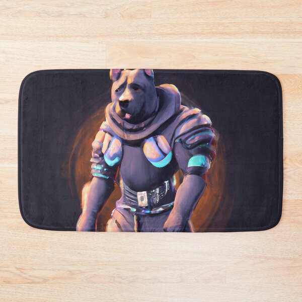 Item preview, General Dog Leads The Army In Cyberpunk Universe designed and sold by KalipsoArt.