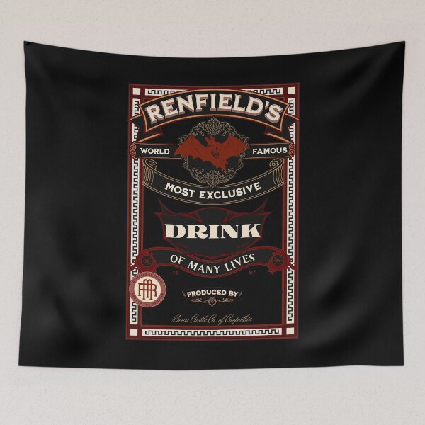 Item preview, Renfield's Drink of Many Lives - Gothic Vintage Dracula Design designed and sold by VampyreZen.
