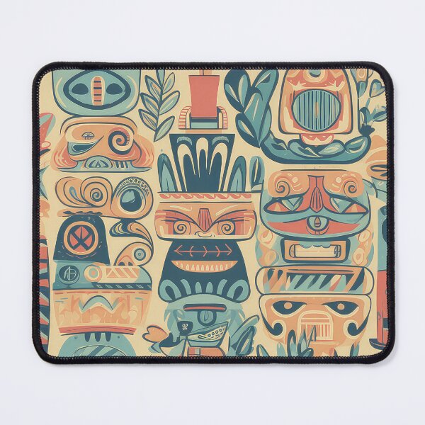 Item preview, Tiki Pattern designed and sold by Pixel  Playground.
